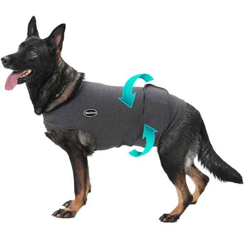 Dog Anxiety Vest (Medium / Dark Gray)