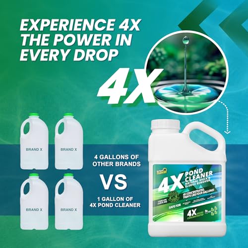 4X Pond Cleaner (1 Gallon)