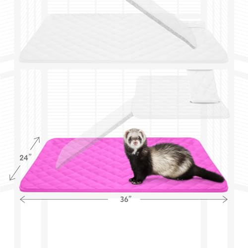 Fitted Fleece Bottom Pan Liner (Pink / Bottom Pan Liner)