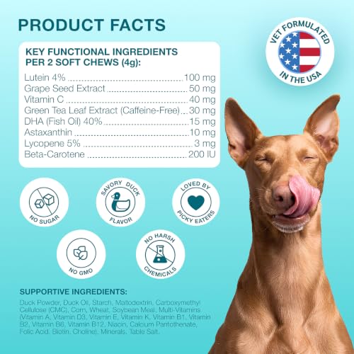 Eye Vitamins for Dogs (120 chews)