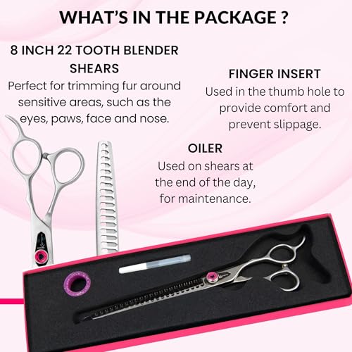 Love Dog Grooming Shears (22 Tooth Blender)