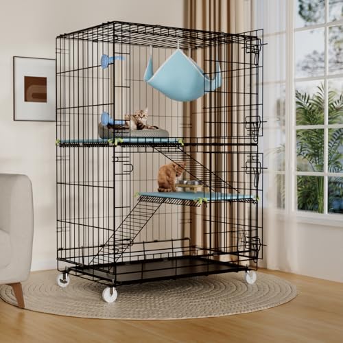 3 Tier Cat Cage Indoor (23.6"L x 16.5"W x 38.2"H)