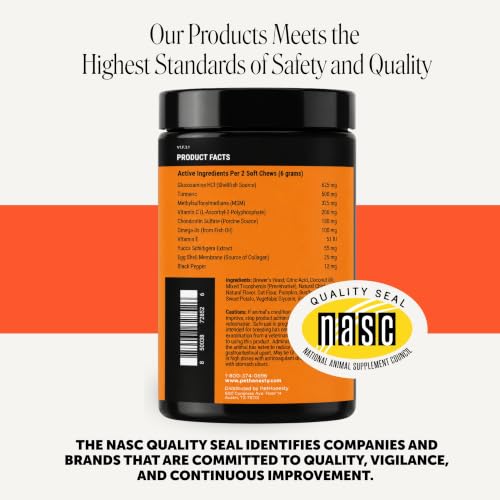 Vet Recommended Hip and Joint Supplement for Dogs (180 Count)