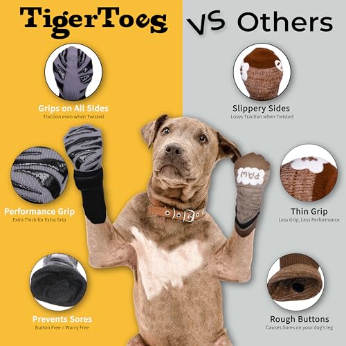 TigerToes Premium Non (Classic Grey / X-Large)
