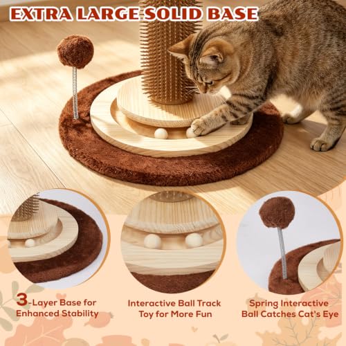 Cat Scratching Post (White Sisal(46" Tall))