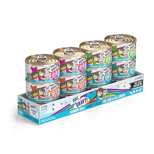 B.F.F. OMG Best Feline Friend Oh My Gravy! (2.8 Ounce (Pack of 12))