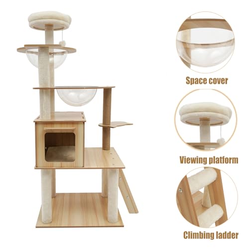 Wood Cat Tree