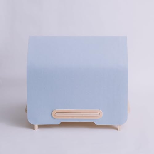 Luxe Cabin Premium Pet Bed for Cats & Small Dogs (Delicate Blue / XL)