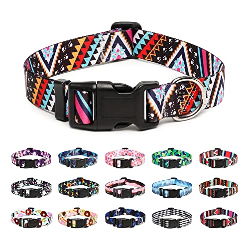Adjustable Dog Collar (Extra Small / Ethnic Pink)