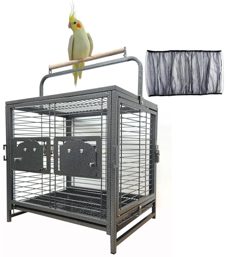 Deluxe Portable Durable Wrought Iron Bite (19" x 15" x 25"H / Black Vein)