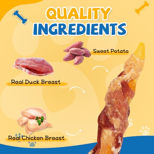 Chicken&Duck Wrapped Sweet Potato