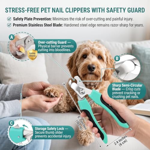 5 PCS Cat & Dog Grooming Kit Brush (Green 5pc)