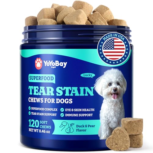 Tear Stain Support Chews for Dogs