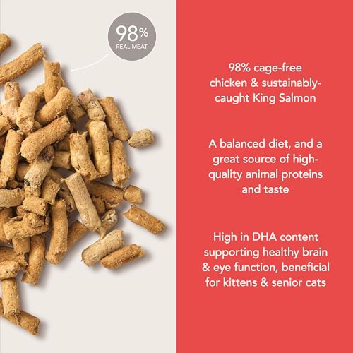 High Protein Freeze Dried Dry Cat Food with 98% Meat (11 Ounce (Pack of 1))