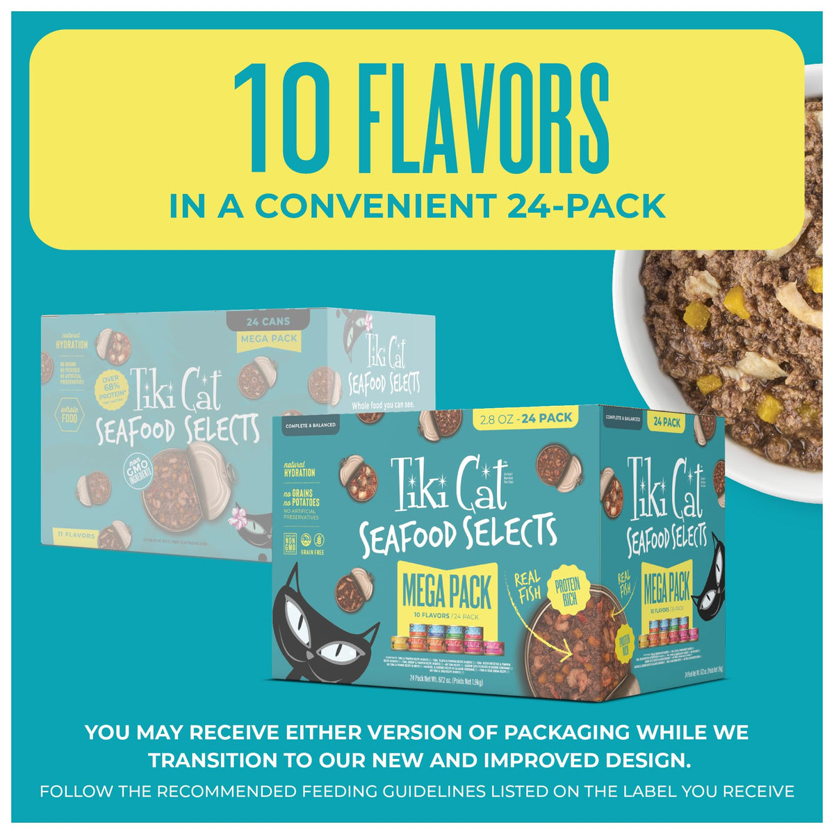 Tiki Cat Wet Cat Food Mega Pack (4.2 Pound (Pack of 1))