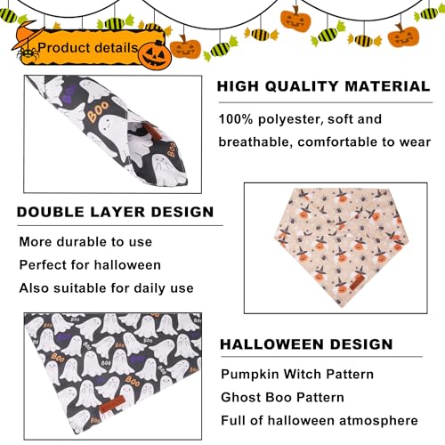 Halloween Dog Bandanas (X-Large / Halloween-2)