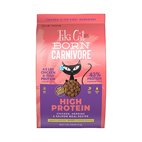Tiki Cat Born Carnivore Dry Cat Food (5.6 Pound (Pack of 1))