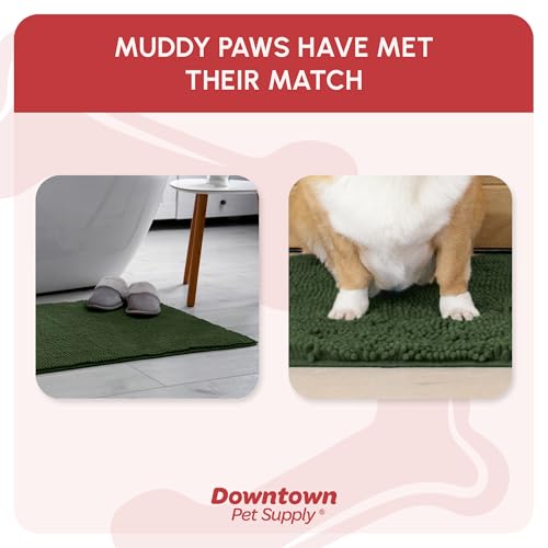 Dog Mud Mat 31" x 20" Chive (31" x 20" / Chive)