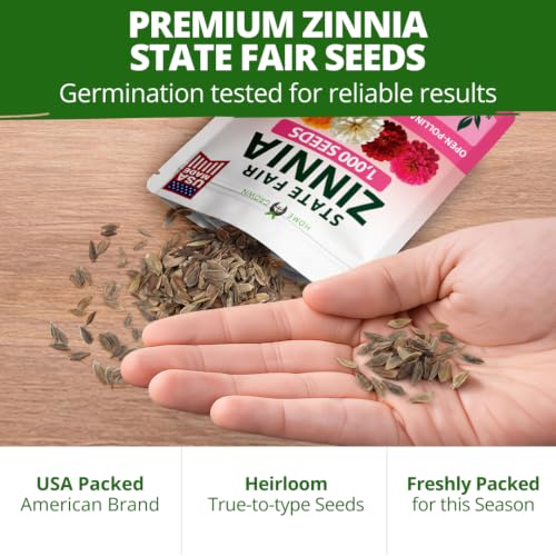 State Fair Zinnia Seeds