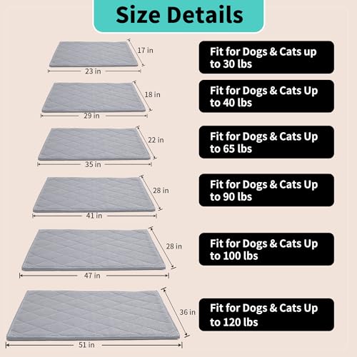 Indestructible Dog Beds (Grey / X-Large (28" x 47"))