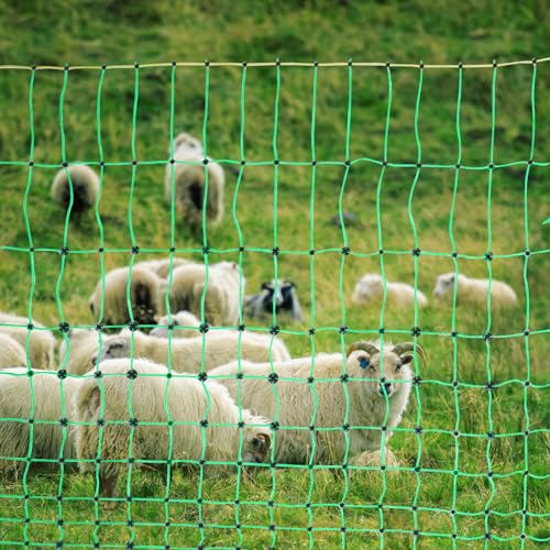 Electric Fence Netting 42" H X 164' L PE Net Fencing (42"H x 164'L / Livestock)