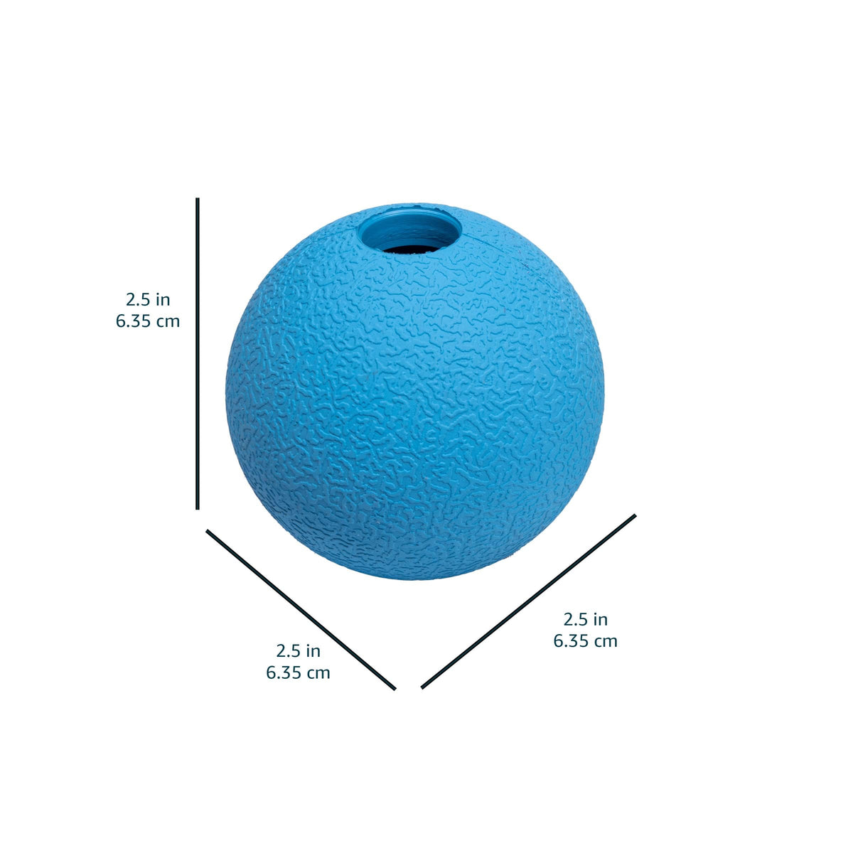 Interactive Bouncy Supreme Durable Natural Rubber Dog Toy Balls (Supreme Balls (Pack of 3) / 2.5 inch)