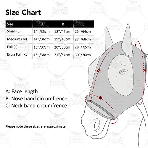 Super Comfort Stretchy Fly Mask Large Eye Space with UV Protection Soft on Skin with Breathability Graffiti Mix Extra Full (Extra Full(Extra Large) / Graffiti Mix)