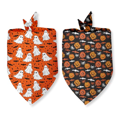 Halloween Dog Bandana 2 Pack (D)