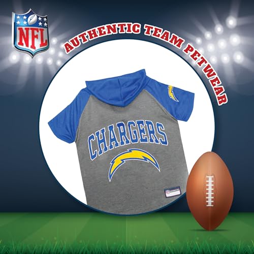 Chargers Hoodie Tee by Pets First (Small / San Diego Chargers/LA Chargers)