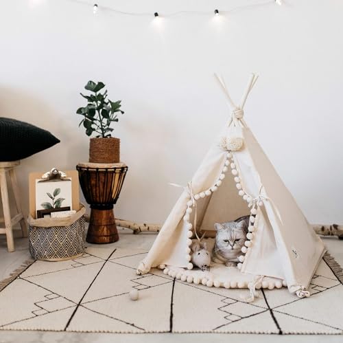 Pet Teepee Bed for Cats (Small)