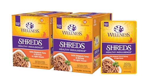 Healthy Indulgence Shreds Adult Wet Cat Food (3 Ounce (Pack of 24))
