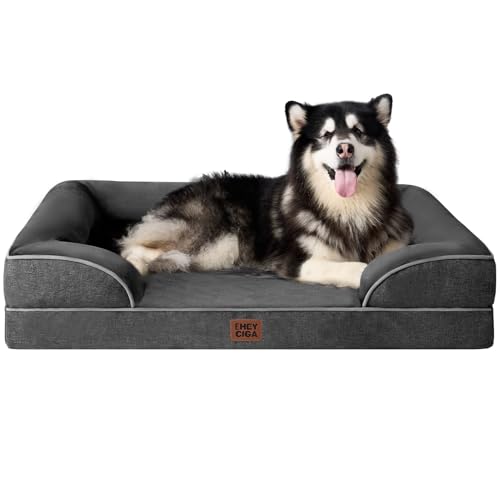 Orthopedic XXL Dog Bed (Dark Grey / 52.0"l X 41.0"w X 8.0"th)