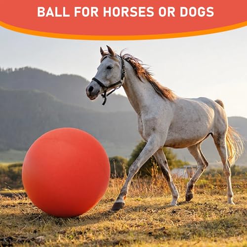 Giant 40 Inch Herding Balls with Ball Cover (Red / 40 Inch / Classic)
