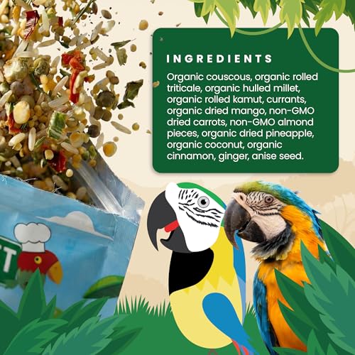 Parrot Food for Parakeets & Cockatiels (1.25 Pound (Pack of 1))
