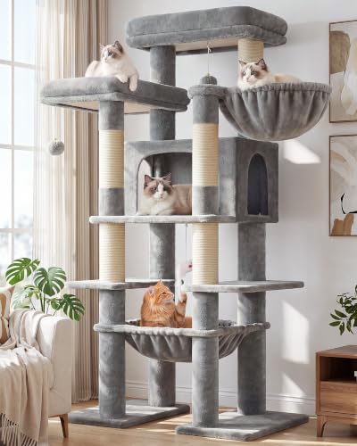 XL Giant Cat Tree for Indoor Large Cats