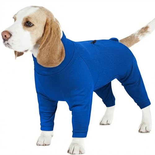 Adjustable Recovery Suit for Small Dogs (Blue / XS)