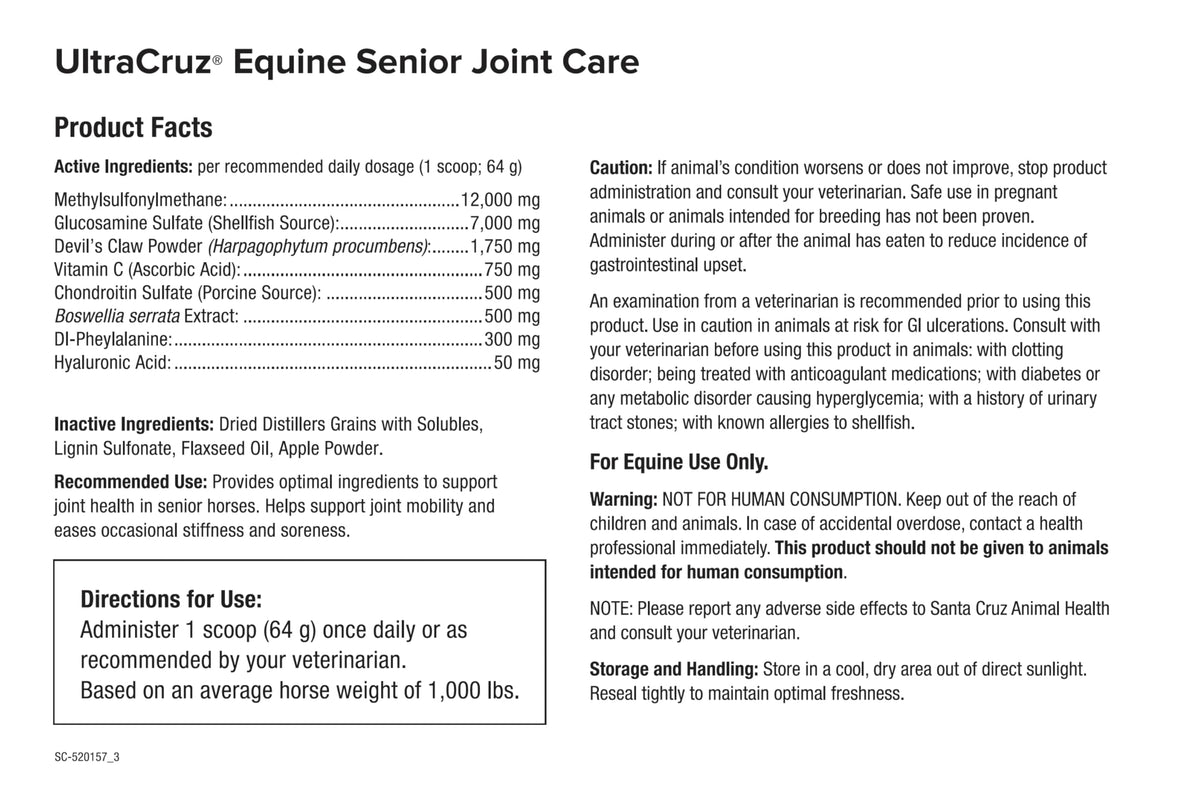 Equine Senior Joint Care for Horses
