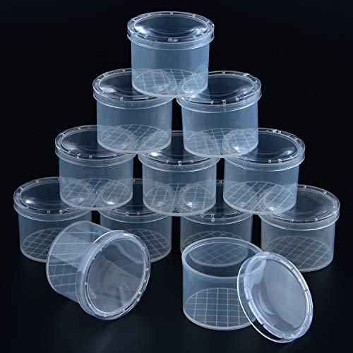 120 Pieces Bug Jars Critter Insect Cage Magnifying Insect Box Bug Magnifier Container Catcher Cage (120 Pack)