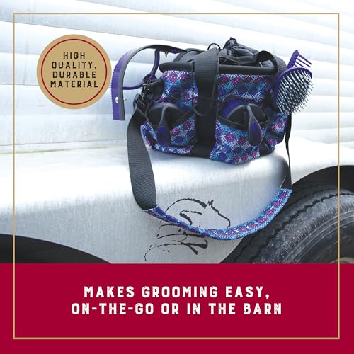 Horse Grooming Kit (Purple Geo)