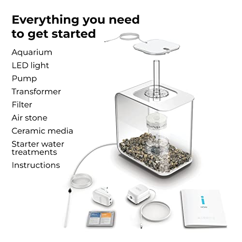 Flow 15 Acrylic 4 (4 Gallon / White with LED Lighting)