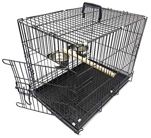Large Collapsable Durable Metal Travel (Black)