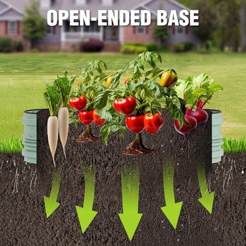 4x2x1ft Galvanized Raised Garden Bed Set (Light Green / 4x2x1ft)