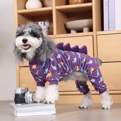 Dinosaur Costume Dog Pajamas (X-Small / Dinos#4)