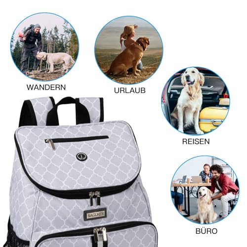Dog Travel Bag (DLWhite-A)
