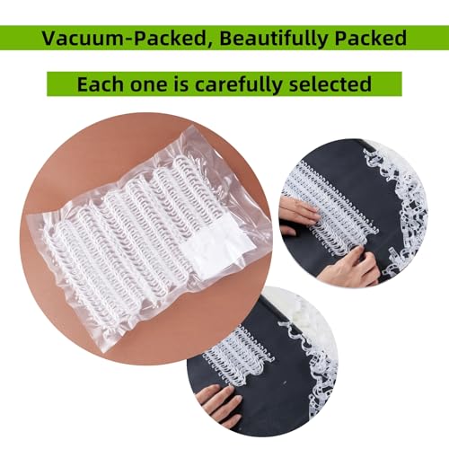 300 Pcs Plant Support Clips (White)