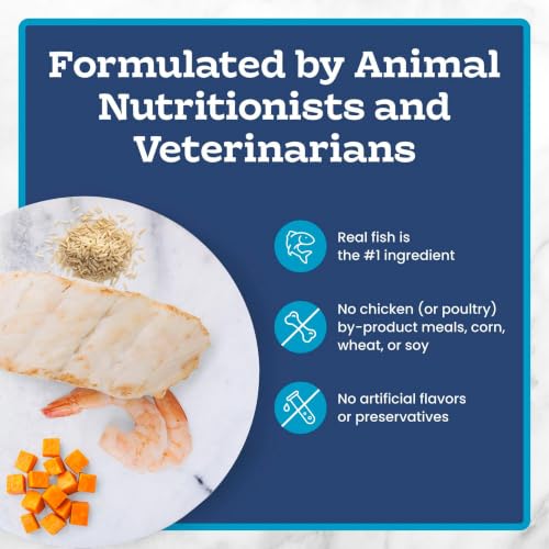 Tastefuls Fish & Shrimp Flaked Wet Cat Food (3 Ounce (Pack of 4))