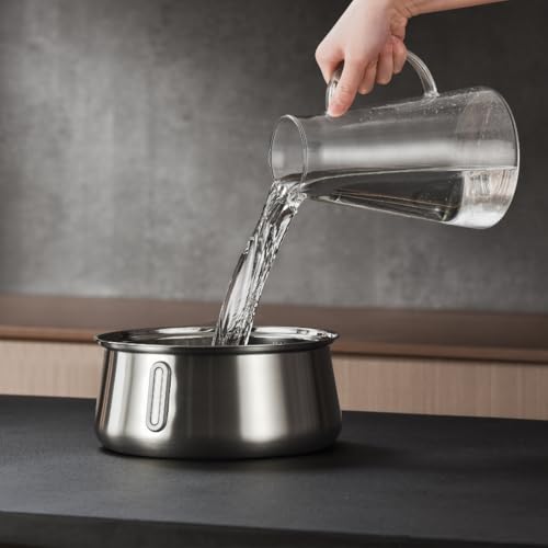 The KittySpout Stainless Steel Wireless Cat Water Fountain (Stainless)