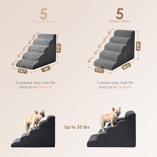 Curved Dog Stairs Ramp