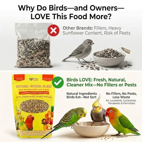 Natural Garden Blend Bird Food for Small Birds (2 Pound (Pack of 1))