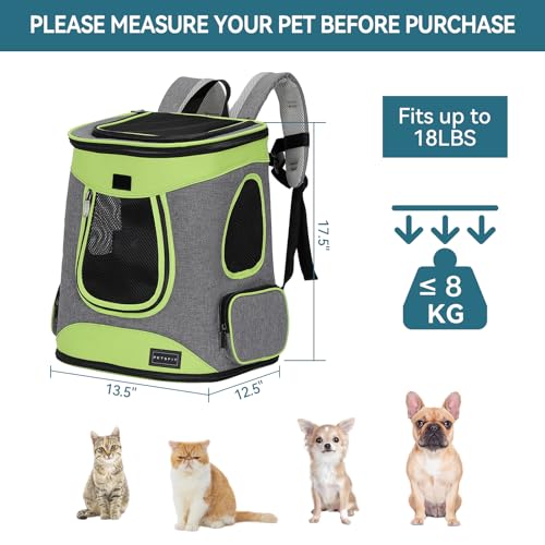 Pet Backpack Carrier Easy (Green)